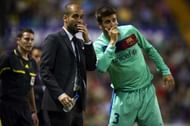 PEP guardiola Gerard Pique